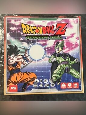 Dragon Ball Z Perfect Cell Dice Game IDW Complete DBZ Board Game